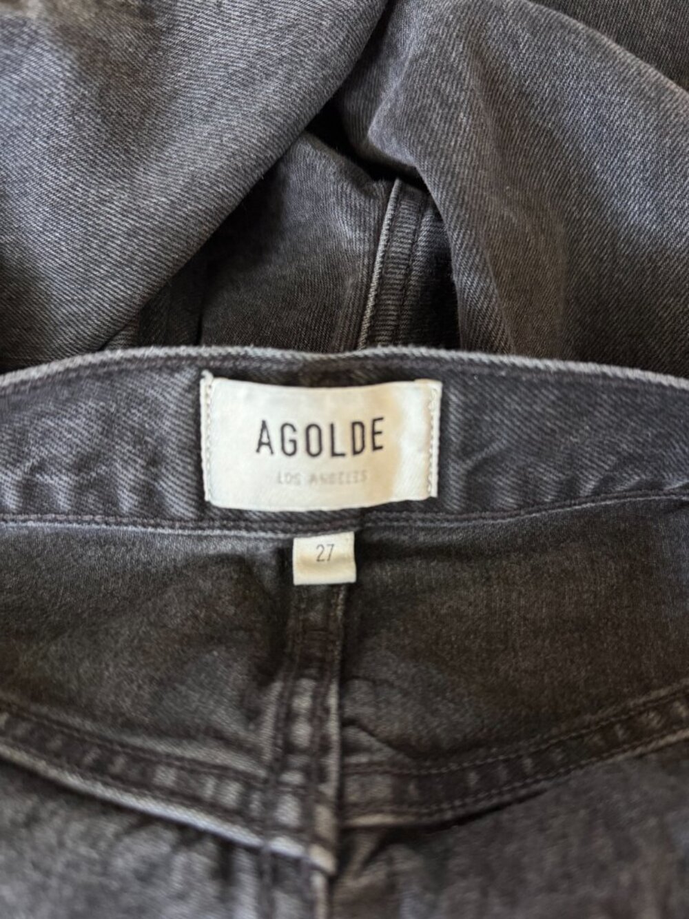 AGolde Jean - Luna - Size 27 - Black - Picture 5 of 7